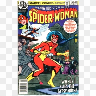Купете Comics 1979 01 Spider Woman - Spider-woman Clipart