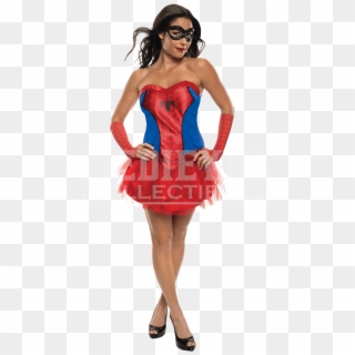 Secret Wishes Tutu Dress Economy Spider Girl Costume - Marvel Costume For Girl Teens Clipart