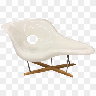 Original Charles Eames La Chaise From Decaso Vintage - Chair Clipart