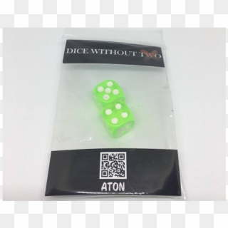 Dice Without Two Clear Green - Dice Game Clipart