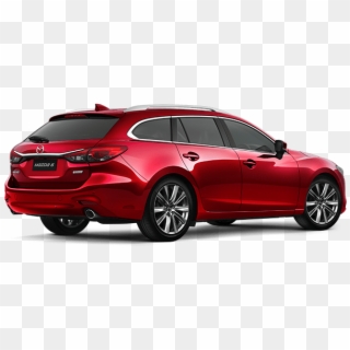 Mazda 6 Gt Wagon Red Clipart