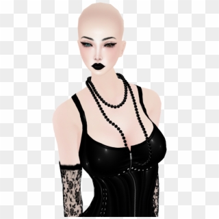 Alesso Bald Screenie - Little Black Dress Clipart