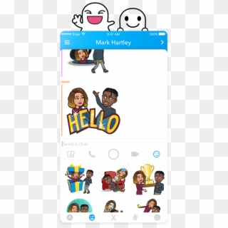 A363ce8c - Friendmoji - Cache - Send Bitmoji On Snapchat Clipart