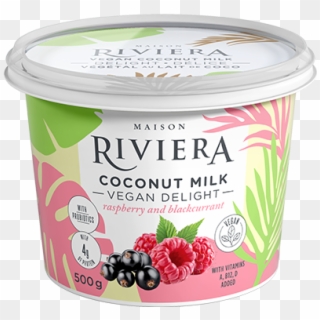 Vegan Delight Raspberry And Blackcurrant - Riviera Yogourt Vegan Clipart