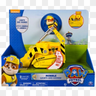 Paw Patrol Rubble Lights And Sounds Clipart