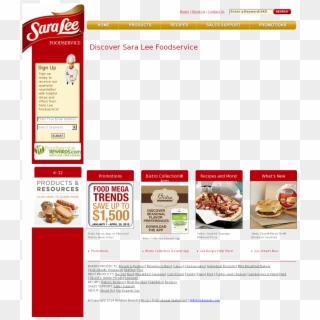 Sara Lee Foodservice Competitors, Revenue And Employees - Sara Lee Clipart