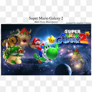 Super Mario Galaxy 2 Sheet Music Composed By Arranged - Super Mario Galaxy 2 Clipart
