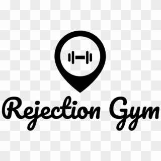 Rejection Gym Logo Black Clipart