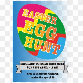 Easter Egg Hunt - Poster Clipart