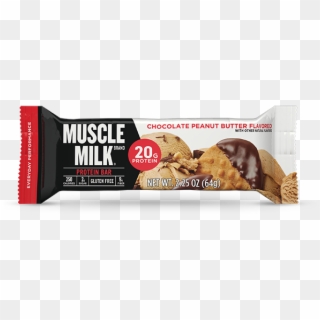 Muscle Milk Protein Bar - Muscle Milk Protein Bar Chocolate Peanut Butter Clipart