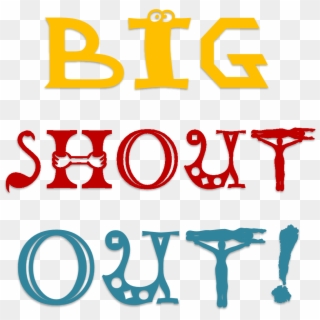 Group Support Shout - Here's A Shout Out Clipart