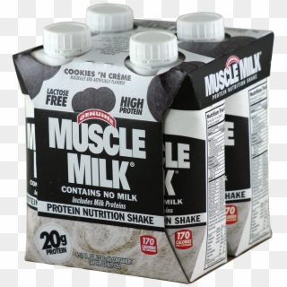 Cytosport Muscle Milk Rtd Cookies 'n Creme 11oz 3 4 - 4 Pack Tetra Pack Clipart