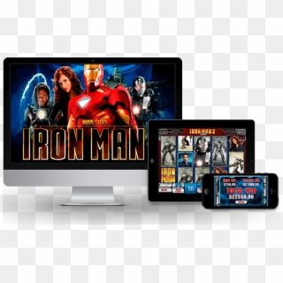 Iron Man 2 On All Devices - Iron Man 3 Clipart