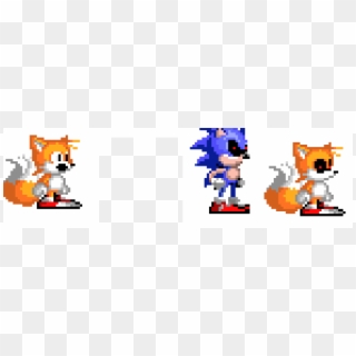 Sonic Exe And Tails Exe - Sonic Exe Tails Exe Clipart