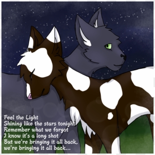 Nightstorm And Sky- Feel The Light - Cartoon Clipart