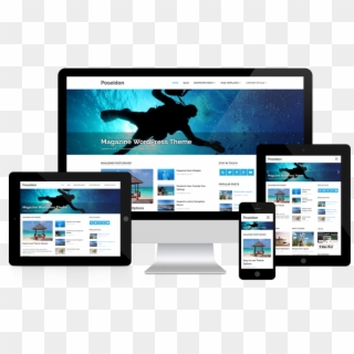 Our Content Focused Themes And Plugins Are Perfectly - Poseidon Theme Clipart