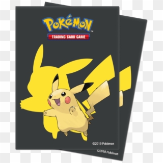 Ultra Pro Pokemon Sleeves Pikachu 2019 - Pokemon Clipart