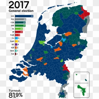 I Don't Know If Rural Dutch Folk Are Less Thrilled - Dutch Election Results 2017 Clipart