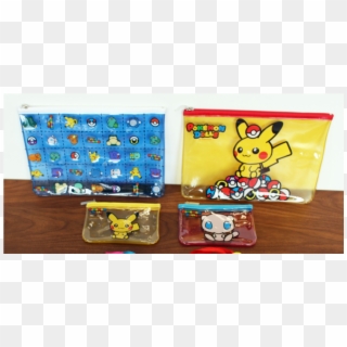 New *pokecen* Pokemon Dolls Goods ~ Flat Pouch Sets - Cartoon Clipart