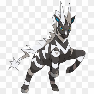 Zebstrika Is Ready To Charge At Something - Back In My Day Pokemon Looked Like Clipart