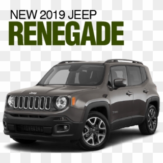2019 Jeep Renegade - 2019 Jeep Renegade Black Clipart