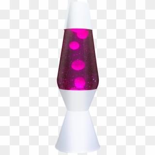 Purple & White With Glitter Lava Lamps, Double Play - Lip Gloss Clipart