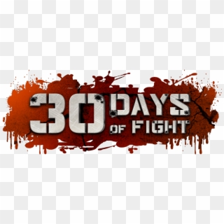 Retribution 30 Days Of Fight Now Live - Graphic Design Clipart