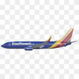Southwest Airlines - Boeing 737 Max 10 Side Clipart