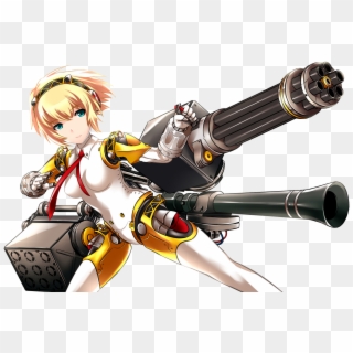 By - Aigis Persona 3 Gun Clipart