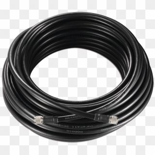 Surecall 400 Black Tnc Coax Cable 75 Feet Sc 001 75 - Dây Điện Màu Đen Clipart