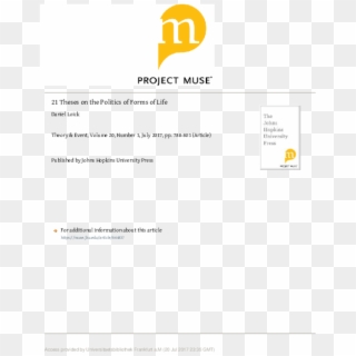 Pdf - Project Muse Clipart