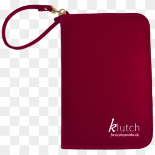Klutch Travel Folder-red , Png Download - Coin Purse Clipart