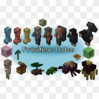 Update - Minecraft Primitive Mobs Mod 1.12 Clipart