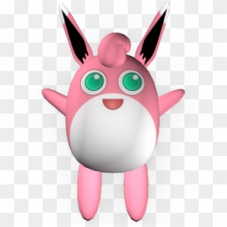 This Is A Model I Made Of The Pokemon Wigglytuff In - Cartoon Clipart