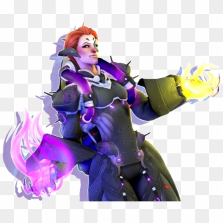 1042 X 767 21 - Overwatch Moira Png Clipart