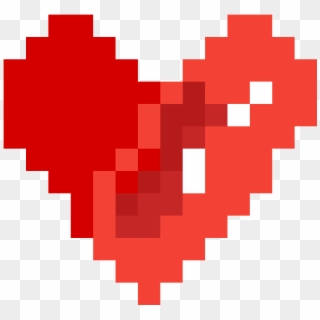 Pixel Heart - Pixel Heart Png Transparent Clipart