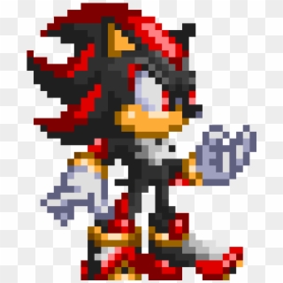 Shadow The Hedgehog Sprite , Png Download - Shadow The Hedgehog Sprite Clipart