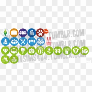How To Use - Sims 4 Pack Icons Clipart