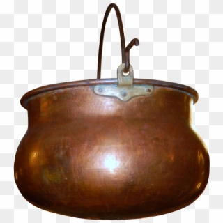 Boiler, Copper Boiler, Copper, Shiny, Cook, Fire, Png - Kupferkessel Clipart
