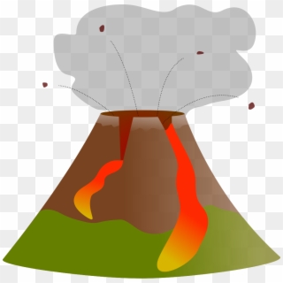 File - Volcano - Svg - Volcano Clip Art - Png Download