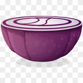 This Free Icons Png Design Of Half A Red Onion Clipart