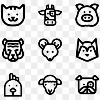 Animals - Hand Drawn Icon Png Clipart