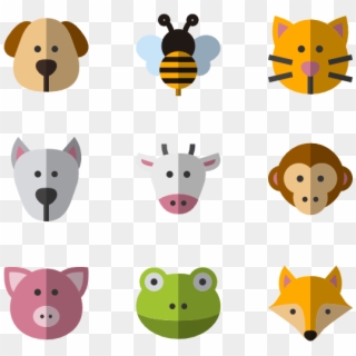 Animals Icon Packs Vector Icon Packs Svg Psd Png - Zoo Animals Icons Clipart