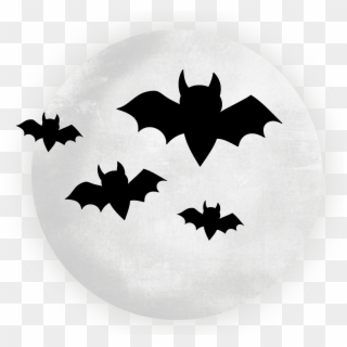 Clip Royalty Free Download Large Transparent With Bats - Clip Art Transparent Halloween - Png Download