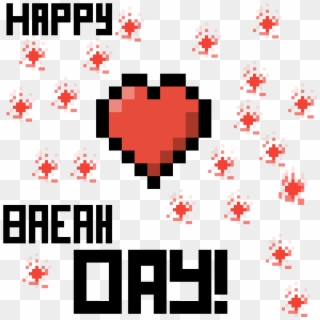 Happy Valentine's Day - Pixel Art De Amor Clipart