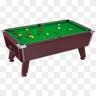 Graphic Free Stock Pool Table Clipart - Billiard Tables Clip Art - Png Download