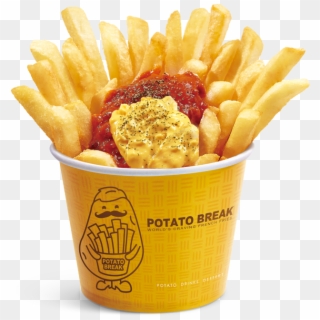 Meaty Cheese Fries - French Fries Cheese Sauce Png Clipart