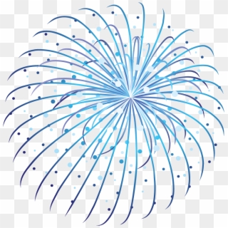 Buncee - New Year Fireworks Png Clipart
