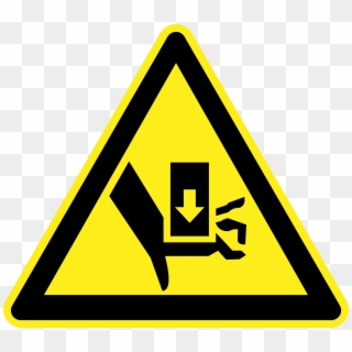 This Free Icons Png Design Of Crush Hazard Warning Clipart