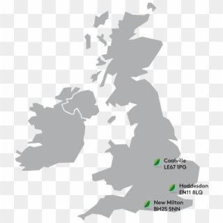 10367 Contact Us Map - United Kingdom Vector Clipart